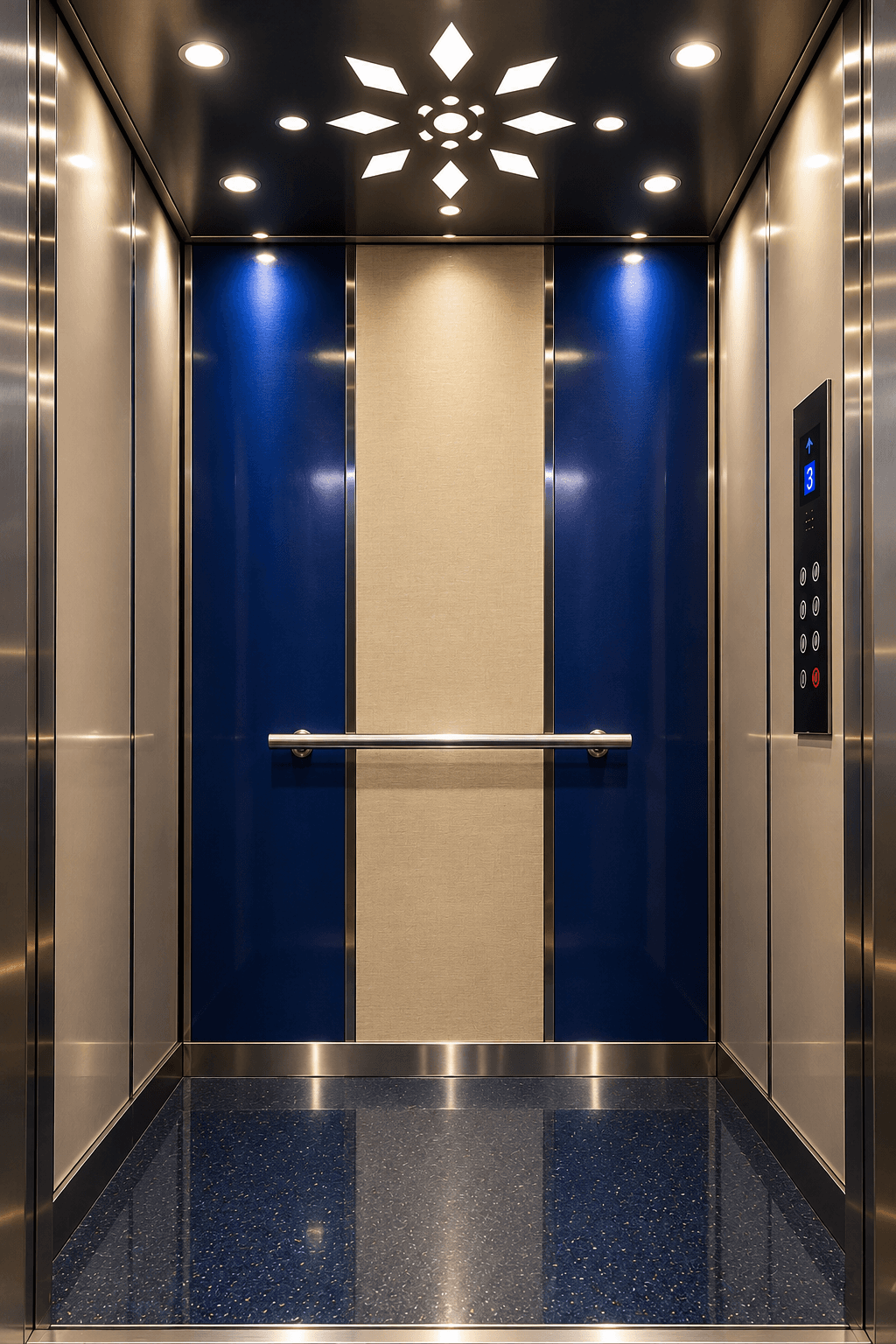 MS lift cabin design 09 — two-tone MS cabin